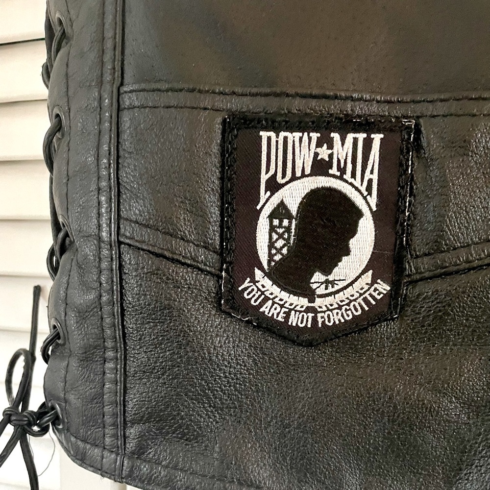BIKERS DREAM APPAREL Leather Biker Vest